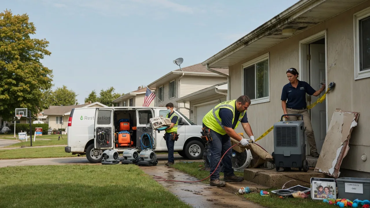 Water Damage Restoration in North Springfield, PA near me
